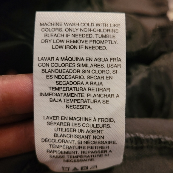 Thread & Supply greenish-brown shacket with Southwestern Aztec Sleeves Women's M - Picture 7 of 12